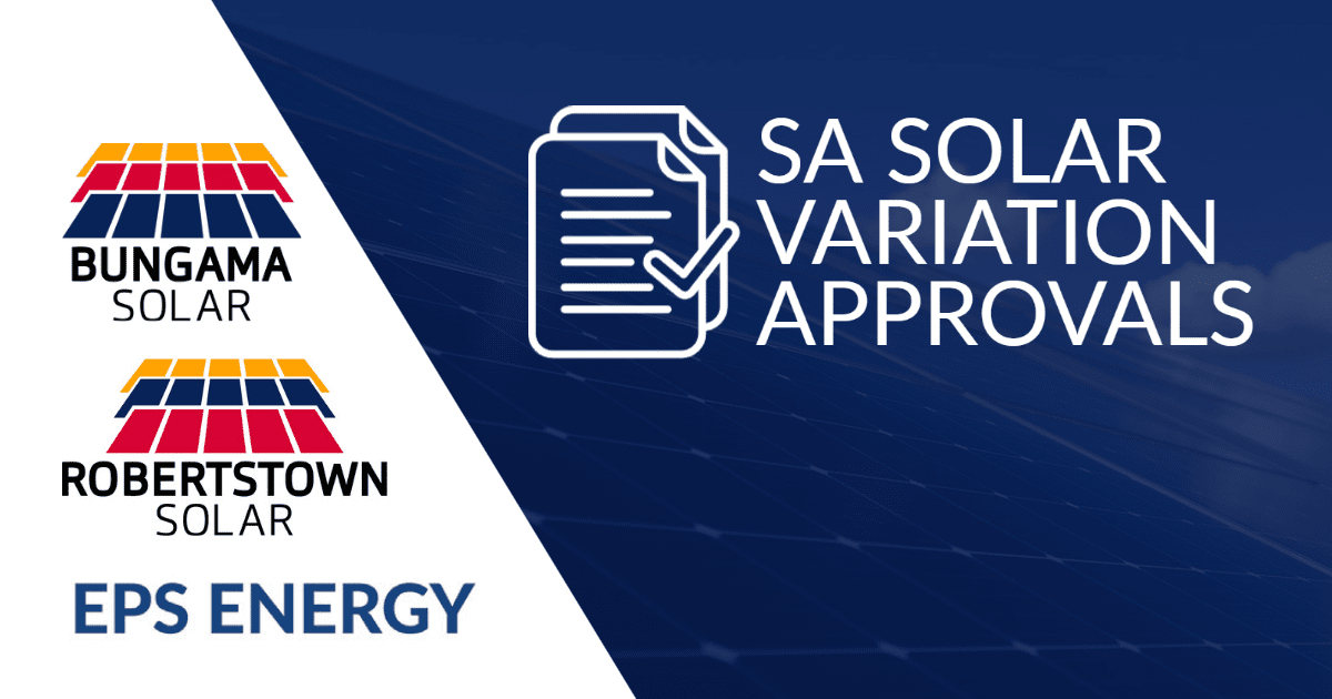 AMP Energy and EPS Energy gain approval for South Australian Solar